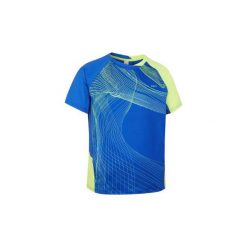 T-Shirt 560 Jr Nieb-Żół. Niebieskie t-shirty męskie PERFLY, bez wzorów, z elastanu, bez kołnierzyka. Za 49,99 zł.