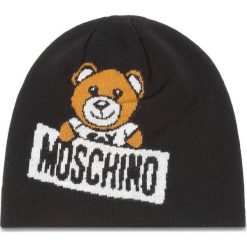 Czapka MOSCHINO - 65113M1858 016. Czarne czapki męskie marki MOSCHINO, z wełny. Za 279,00 zł.