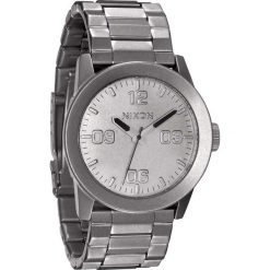 Biżuteria i zegarki męskie: Zegarek męski All Raw Steel Nixon Private SS A2762033
