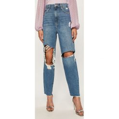 Tally Weijl - Jeansy. Niebieskie jeansy damskie TALLY WEIJL, z podwyższonym stanem. W wyprzedaży za 119,90 zł.