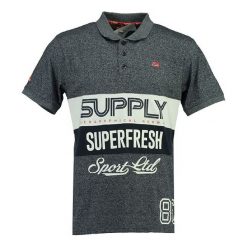 T-shirty chłopięce z krótkim rękawem: Koszulka polo „Karchie” w kolorze szarym