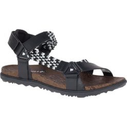 Merrell Sandały damskie Around Town Sunvue Woven Black 7 (40). Czarne sandały damskie Merrell, bez wzorów, sportowe, bez obcasa, bez zapięcia. W wyprzedaży za 289,00 zł.
