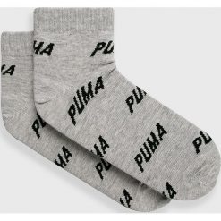 Puma - Skarpety (2 pack). Zielone skarpetki męskie marki Puma, bez wzorów, z elastanu. Za 49,90 zł.