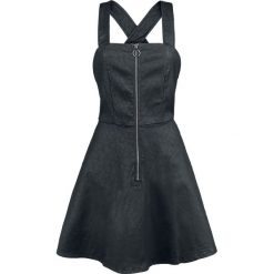 Banned Alternative Glam Goth Leo Dress Sukienka czarny. Czarne sukienki damskie marki Banned Alternative, l, bez wzorów, bez kołnierzyka, bez rękawów. Za 244,90 zł.