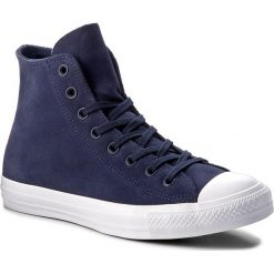 Trampki CONVERSE - Ctas Hi 157521C Midnight Navy/Midnight Navy. Niebieskie półbuty męskie marki Converse, na co dzień, bez wzorów, ze skóry, bez zapięcia. W wyprzedaży za 269,00 zł.