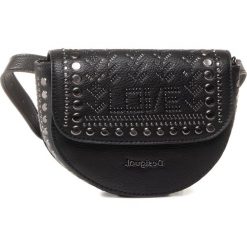 Saszetka nerka DESIGUAL - 20SAXPCN 2000. Czarne nerki damskie Desigual, bez wzorów, ze skóry ekologicznej, klasyczne, bez dodatków. W wyprzedaży za 239,00 zł.