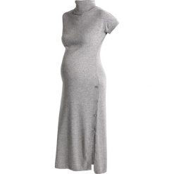 Sukienki: Pietro Brunelli GENOVA Długa sukienka light grey melange