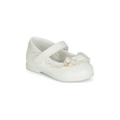 Baleriny Dziecko Chicco CINELLA. Białe baleriny dziewczęce marki Chicco, bez wzorów, bez obcasa. Za 199,00 zł.