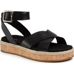 Espadryle CLARKS - Botanic Poppy 261504384 Black. Czarne espadryle damskie Clarks, bez wzorów, ze skóry, bez obcasa. W wyprzedaży za 319,00 zł.
