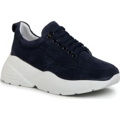 Sneakersy CYCLEUR DE LUXE - Brigi CDLW202004 Navy. Niebieskie półbuty damskie Cycleur De Luxe, bez wzorów, ze skóry, bez obcasa, bez zapięcia. Za 679,00 zł.