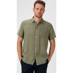 Pepe Jeans Adrian Koszula Zielony. Zielone koszule męskie Pepe Jeans, s, bez wzorów, z bawełny, bez kołnierzyka, z krótkim rękawem. Za 386,95 zł.