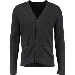 Swetry rozpinane męskie: Abercrombie & Fitch LOOPER Kardigan charcoal