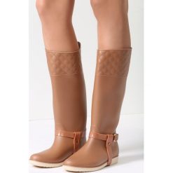 Beżowe Kalosze Mirrors. Brązowe kalosze damskie vices, z kauczuku. Za 49,99 zł.