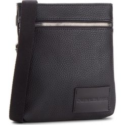 Saszetka CALVIN KLEIN JEANS - Pebble Essential Mic K40K400660 001. Czarne torby męskie skórzane marki Calvin Klein Jeans, bez wzorów, z jeansu, młodzieżowe. W wyprzedaży za 249,00 zł.