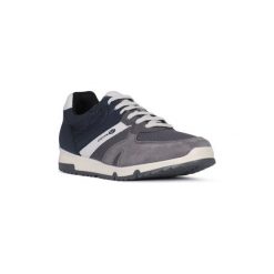 Buty Geox C9AF4 WILMER B. Szare buty sportowe męskie Geox, bez zapięcia. Za 333,82 zł.