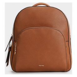Parfois - Plecak. Żółte plecaki damskie Parfois, bez wzorów, z materiału. Za 139,90 zł.