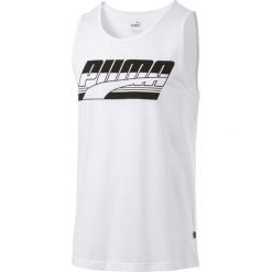Puma Rebel Podkoszulek Biały. Białe podkoszulki męskie Puma, m, z nadrukiem, z bawełny. Za 85,95 zł.