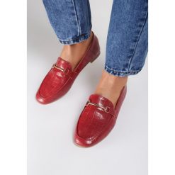 Czerwone Mokasyny Moria. Czerwone mokasyny damskie Renee. Za 79,99 zł.