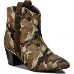 Botki HÖGL - 4-115627 Olive 5500. Zielone botki damskie marki HÖGL, ze skóry. W wyprzedaży za 689,00 zł.