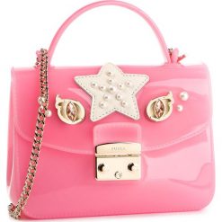 Torebka FURLA - Candy Blondie 1009454 B BVU6 Q71 Flamingo f. Różowe torebki klasyczne damskie Furla, bez wzorów, z tworzywa sztucznego, klasyczne, na ramię, bez dodatków. Za 895,00 zł.