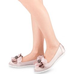 Balerinki damskie Catisa WH858 Cappucino. Baleriny damskie Catisa, bez wzorów, z tkaniny, eleganckie, bez obcasa, na płaskiej podeszwie. Za 57,00 zł.