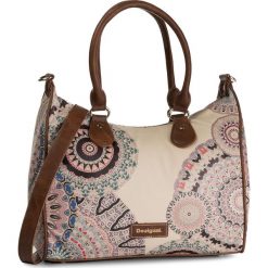 Torebka DESIGUAL - 19WAXPDH 1001. Brązowe torebki klasyczne damskie Desigual, bez wzorów, ze skóry ekologicznej, klasyczne, bez dodatków. Za 299,00 zł.