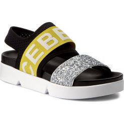 Buty damskie: Sandały ICEBERG – Fondo 17EID911G Glitter/Argento/Nero