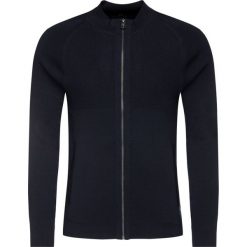 Sweter Pierre Cardin 55639/000/92535. Niebieskie swetry męskie Pierre Cardin, m, bez wzorów, z bawełny, klasyczne, z klasycznym kołnierzykiem, bez kaptura. W wyprzedaży za 289,00 zł.