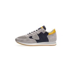 Buty Philippe Model Paris TRLU W104 TROPEZ. Szare trampki męskie Philippe Model Paris, bez wzorów, bez zapięcia. Za 913,41 zł.