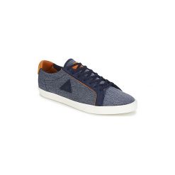 Buty Le Coq Sportif FERET ATL 2 TONES. Niebieskie trampki męskie le coq sportif, bez wzorów, bez zapięcia. Za 263,20 zł.