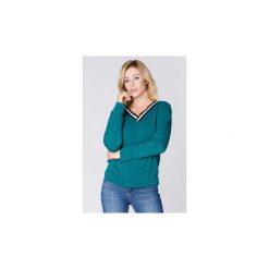 Swetry Mosali Sweter M063 Zielony. Zielone swetry klasyczne damskie Mosali, l. Za 396,00 zł.