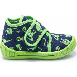Superfit - Trampki dziecięce. Niebieskie trampki chłopięce Superfit, bez wzorów, z gumy, bez zapięcia. W wyprzedaży za 49,90 zł.