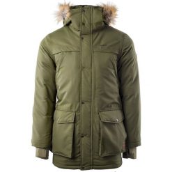 Kurtki sportowe męskie: IGUANA Kurtka męska TAAVI KHAKI r. XL