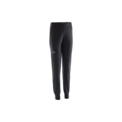 Spodnie dresowe do biegania RUN WARM damskie. Czarne spodnie damskie KALENJI, xs, z elastanu. Za 69,99 zł.
