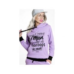 Bluzy damskie: Bluza I don’t need a man