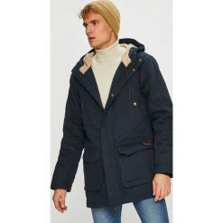 Dickies - Kurtka. Niebieskie płaszcze męskie marki Dickies, xl, bez wzorów, z bawełny, krótkie, z kapturem. W wyprzedaży za 399,90 zł.