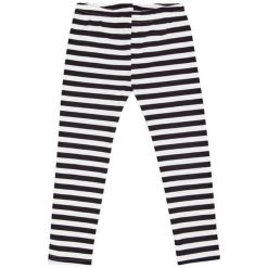 Garnamama Legginsy Dziewczęce Christmas, 116, Białe/Czarne. Czarne legginsy dziewczęce marki Garnamama, z jeansu. W wyprzedaży za 22,00 zł.