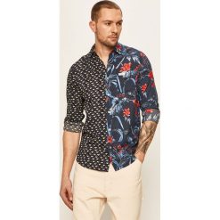 Desigual - Koszula. Niebieskie koszule męskie Desigual, s, bez wzorów, z bawełny, klasyczne, z klasycznym kołnierzykiem, bez rękawów. Za 349,90 zł.