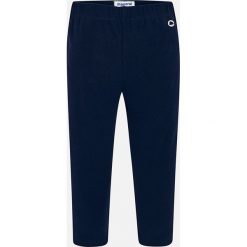 Mayoral - Legginsy dziecięce 92 - 134 cm. Niebieskie spodnie dziewczęce Mayoral, bez wzorów, z elastanu. Za 43,90 zł.