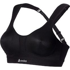 Biustonosze sportowe: Odlo Biustonosz Bra Medium Balance Fit czarny r. 70D (13031D)