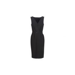 Sukienki krótkie Lauren Ralph Lauren BLACK SLEEVELESS JERSEY DAY DRESS. Czarne sukienki damskie Lauren Ralph Lauren, bez wzorów, z jersey, bez kołnierzyka, z krótkim rękawem, krótkie, mini. Za 659,00 zł.