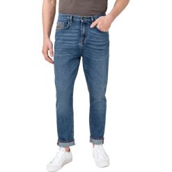 Trussardi Jeans Baggy Dżinsy Niebieski. Niebieskie jeansy męskie Trussardi Jeans, bez wzorów, z bawełny. Za 628,95 zł.