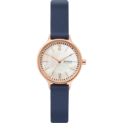 Zegarek SKAGEN - Anita SKW2864 Navy/Rose Gold. Żółte zegarki damskie Skagen. W wyprzedaży za 419,00 zł.