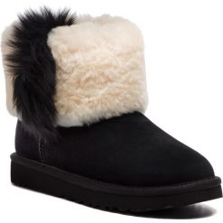 Buty UGG - W Classic Mini Wisp 1101039 W/Blk. Kozaki damskie Ugg. W wyprzedaży za 519,00 zł.
