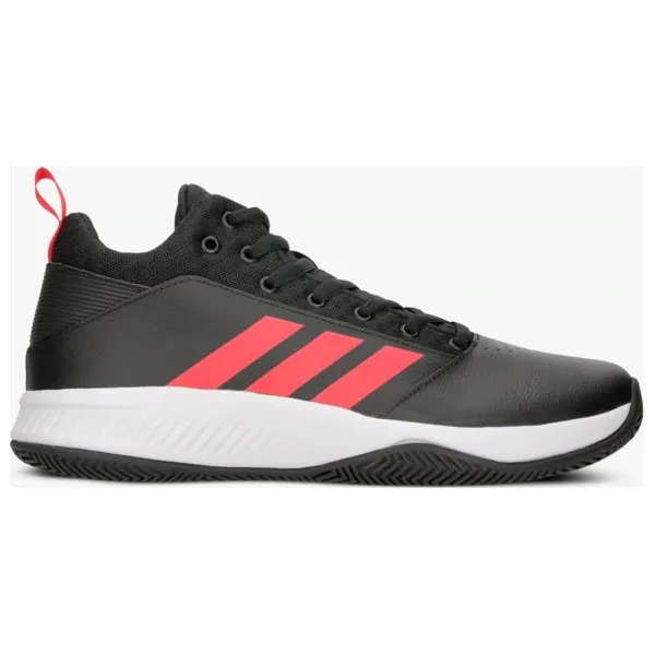 Adidas Ilation 2.0 buty męskie, czarny, rozmiar 44 2/3. Czarne buty sportowe męskie Adidas, ze skóry, z paskami, do koszykówki. W wyprzedaży za 152,99 zł.