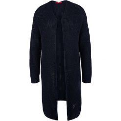 S.Oliver Ladies cardigan 14.802.64.2734.5959 Navy (rozmiar M). Niebieskie swetry damskie S.Oliver, s, bez wzorów, z materiału, bez rękawów, bez kaptura. W wyprzedaży za 165,00 zł.