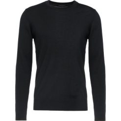 Swetry klasyczne męskie: LAGERFELD Sweter black