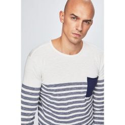 Medicine - Sweter Playful. Niebieskie swetry męskie MEDICINE, s, bez wzorów, z bawełny, z okrągłym kołnierzem, bez kaptura. W wyprzedaży za 59,90 zł.