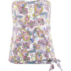 Top tankini bonprix zielony z nadrukiem. Zielone stroje kąpielowe damskie marki bonprix, z nadrukiem. Za 89,99 zł.