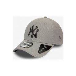 New Era New York Yankees Czapka z daszkiem Szary. Szare czapki męskie New Era, z haftami, z poliesteru. Za 128,95 zł.